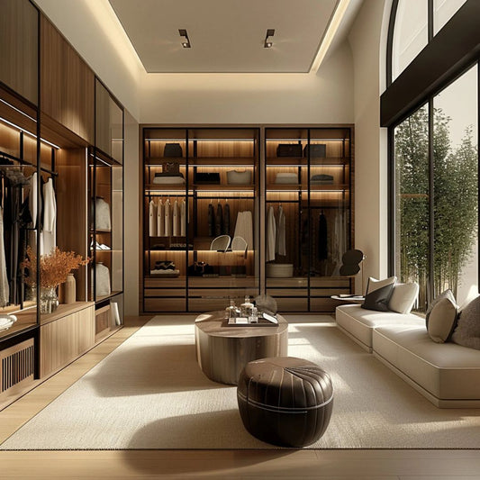 Luxury Glass Closet -- Casen Series 02