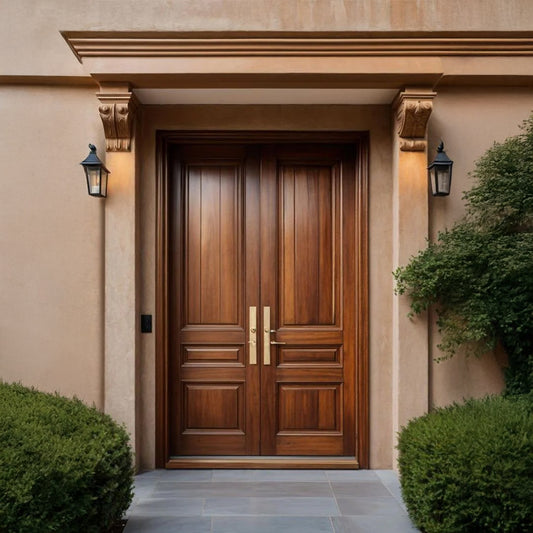 Luxury Exterior Doors -- Casen Series Wood 26