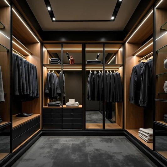 Luxury Walk In Closet -- Casen Series 03