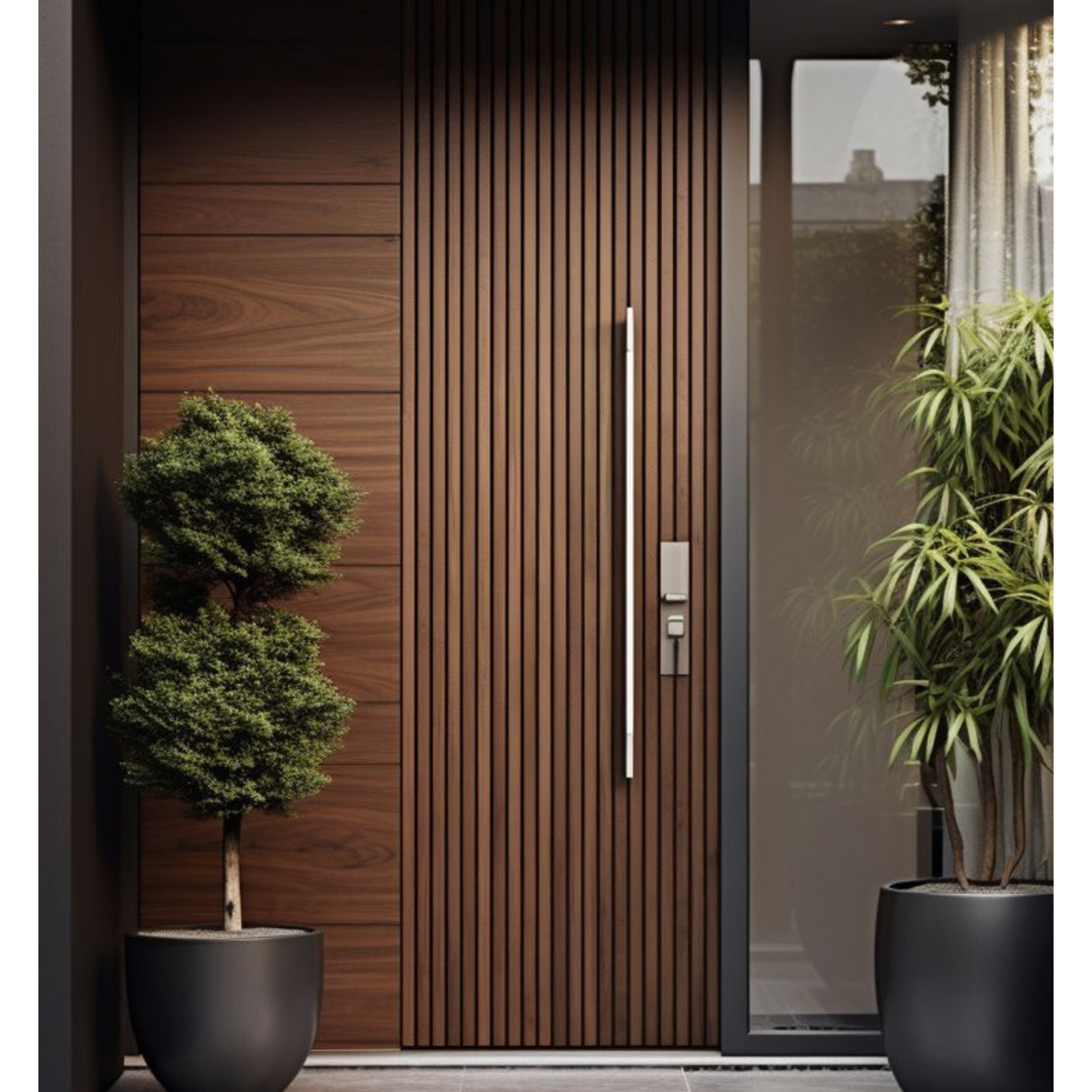 Luxury Exterior Doors - Casen Series Wood 20