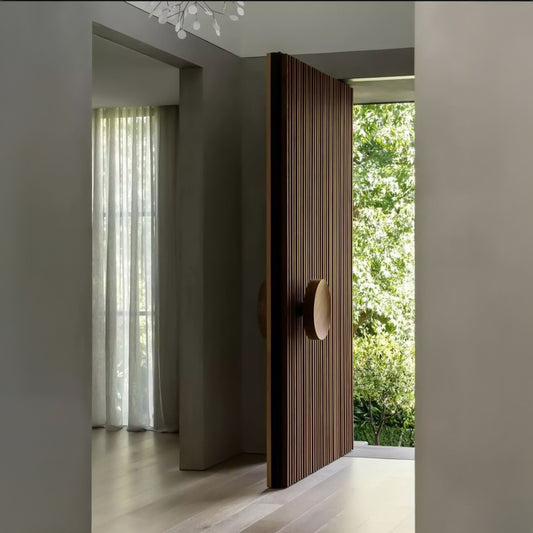 Luxury Exterior Doors -- Casen Series Wood 12