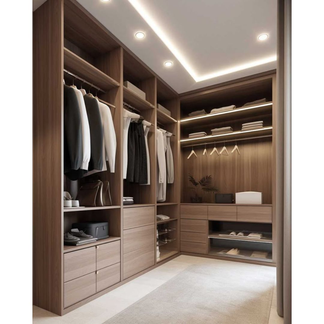 Luxury Walk In Closet -- Casen Series 04