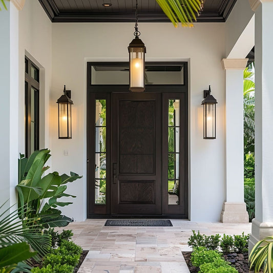 Luxury Exterior Doors -- Casen Series Wood 27