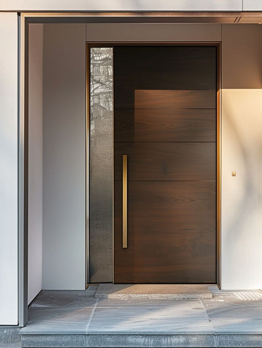 Solid Core Exterior Doors - Casen Series Wood 51