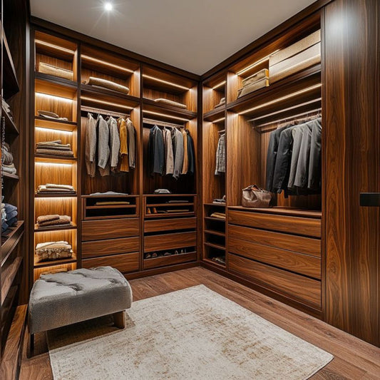 Luxury Walk In Closet -- Casen Series 09