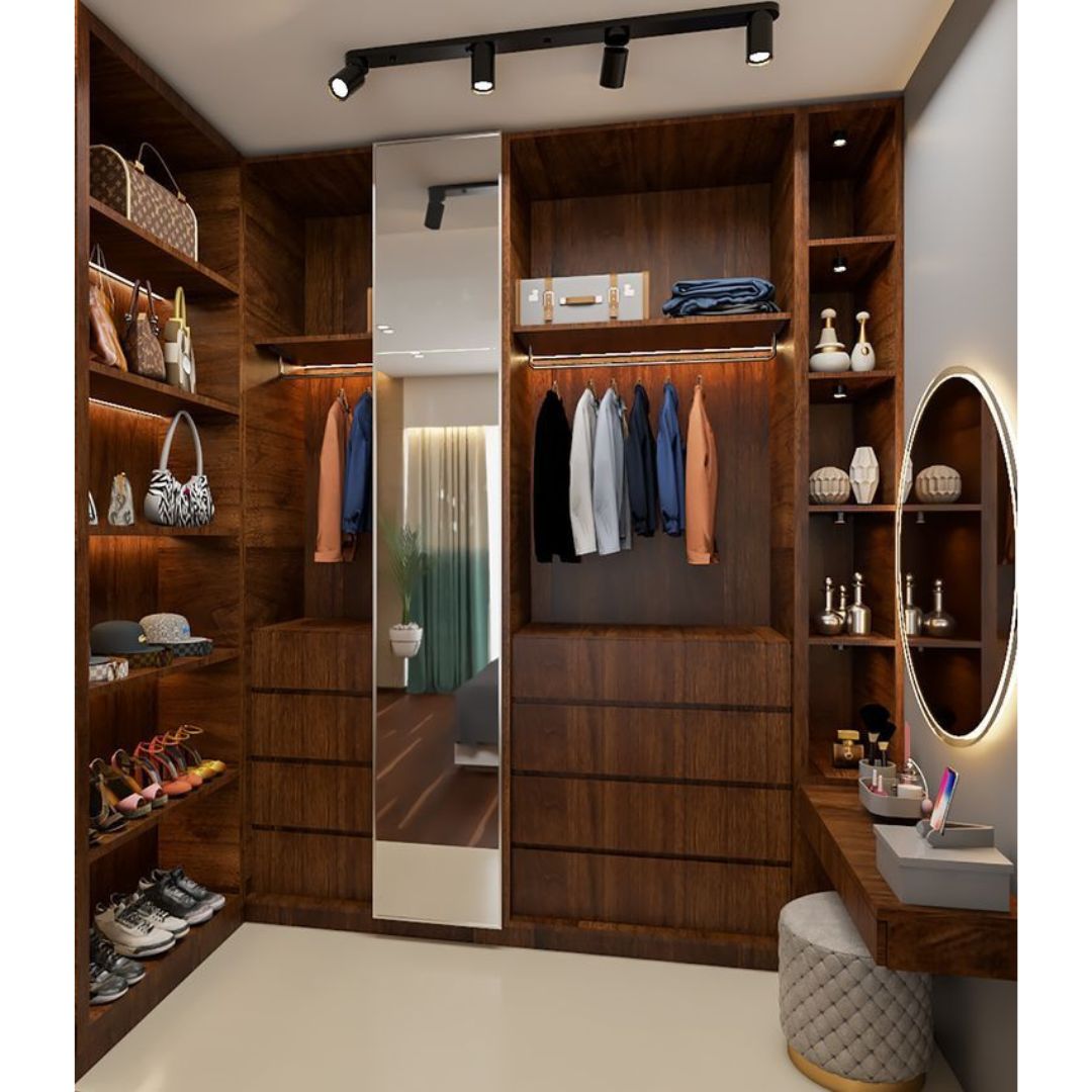 Luxury Walk In Closet -- Casen Series 14