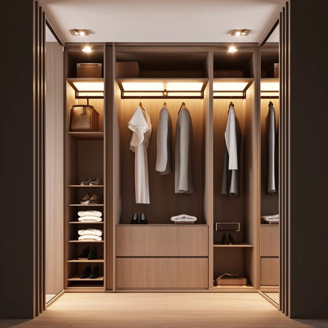 Luxury Walk In Closet -- Casen Series 07