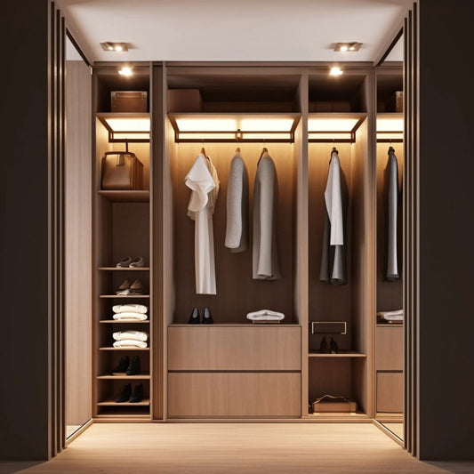 Luxury Walk In Closet -- Casen Series 07