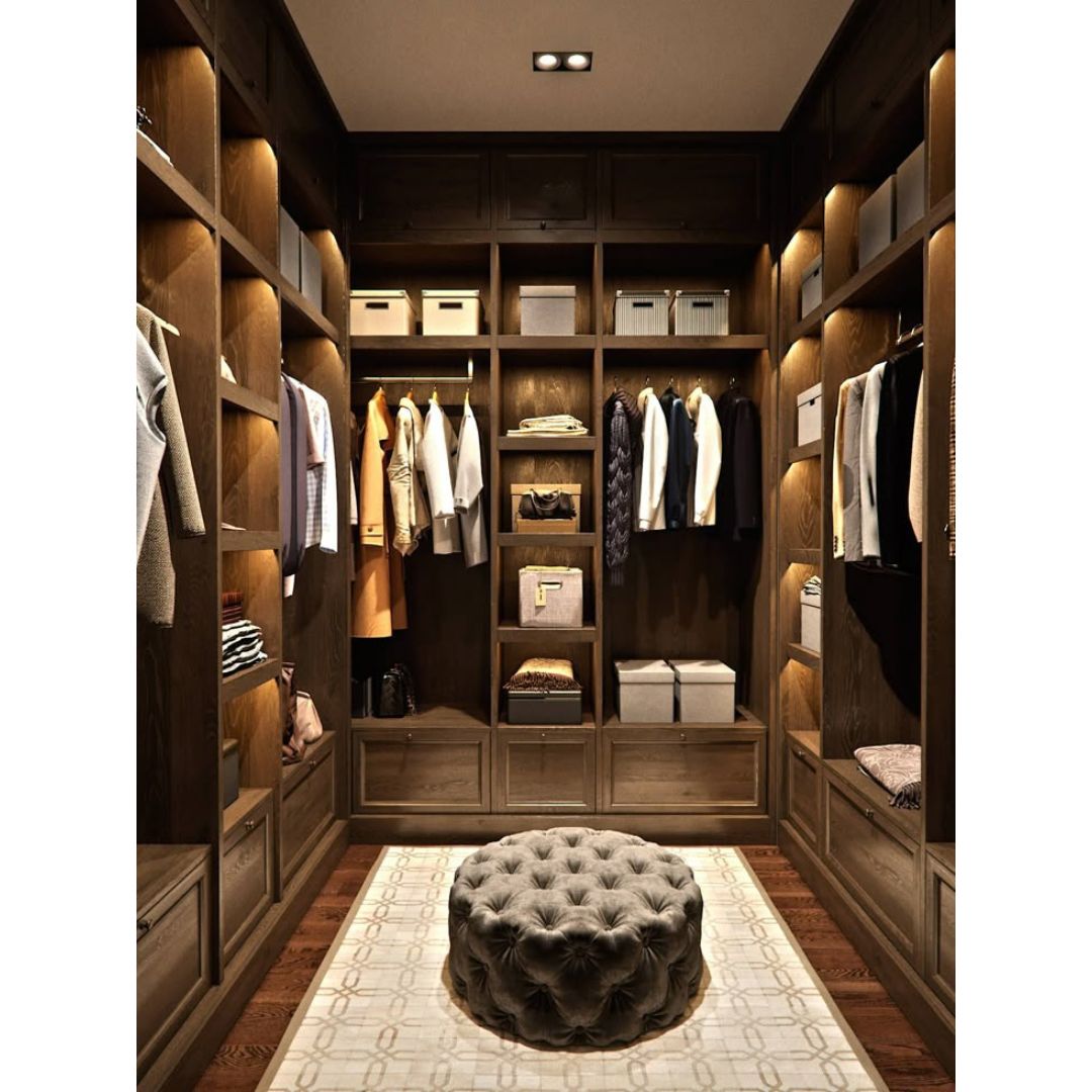 Luxury Walk In Closet -- Casen Series 05