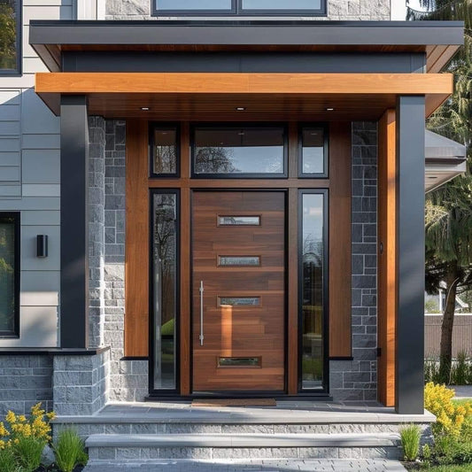 Luxury Exterior Doors -- Casen Series Wood 38