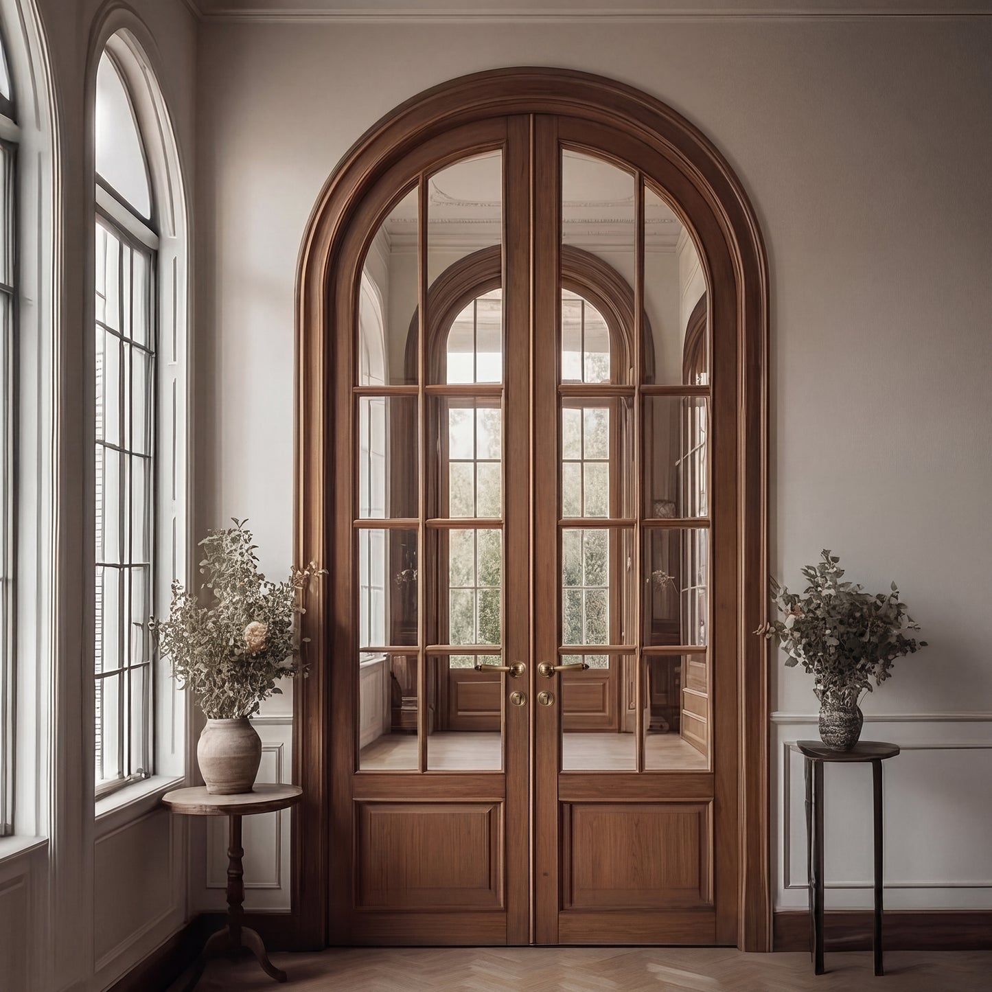 Luxury Double Arched Doors -- Casen Series Internal 44