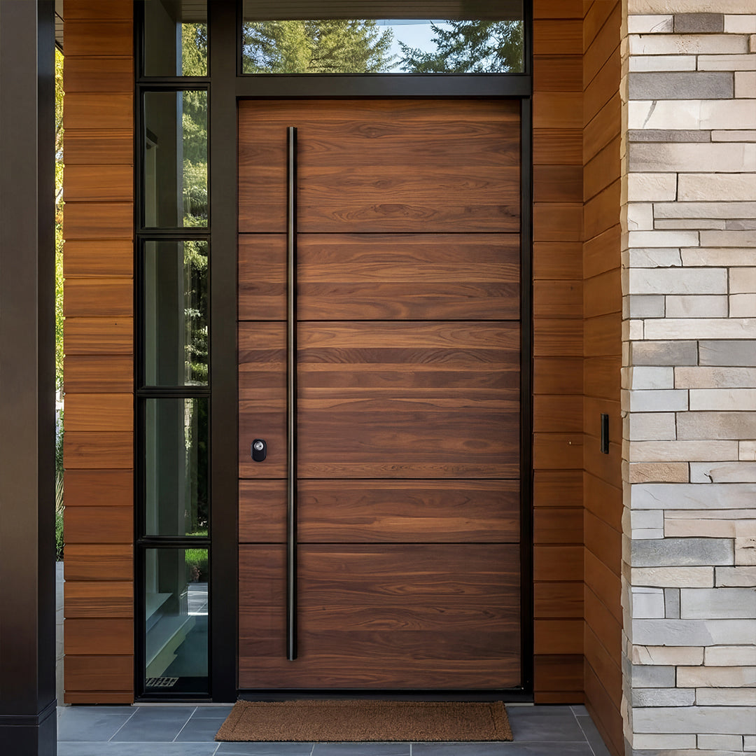 Wooden Look Metal Doors -- Casen Series Metal 13