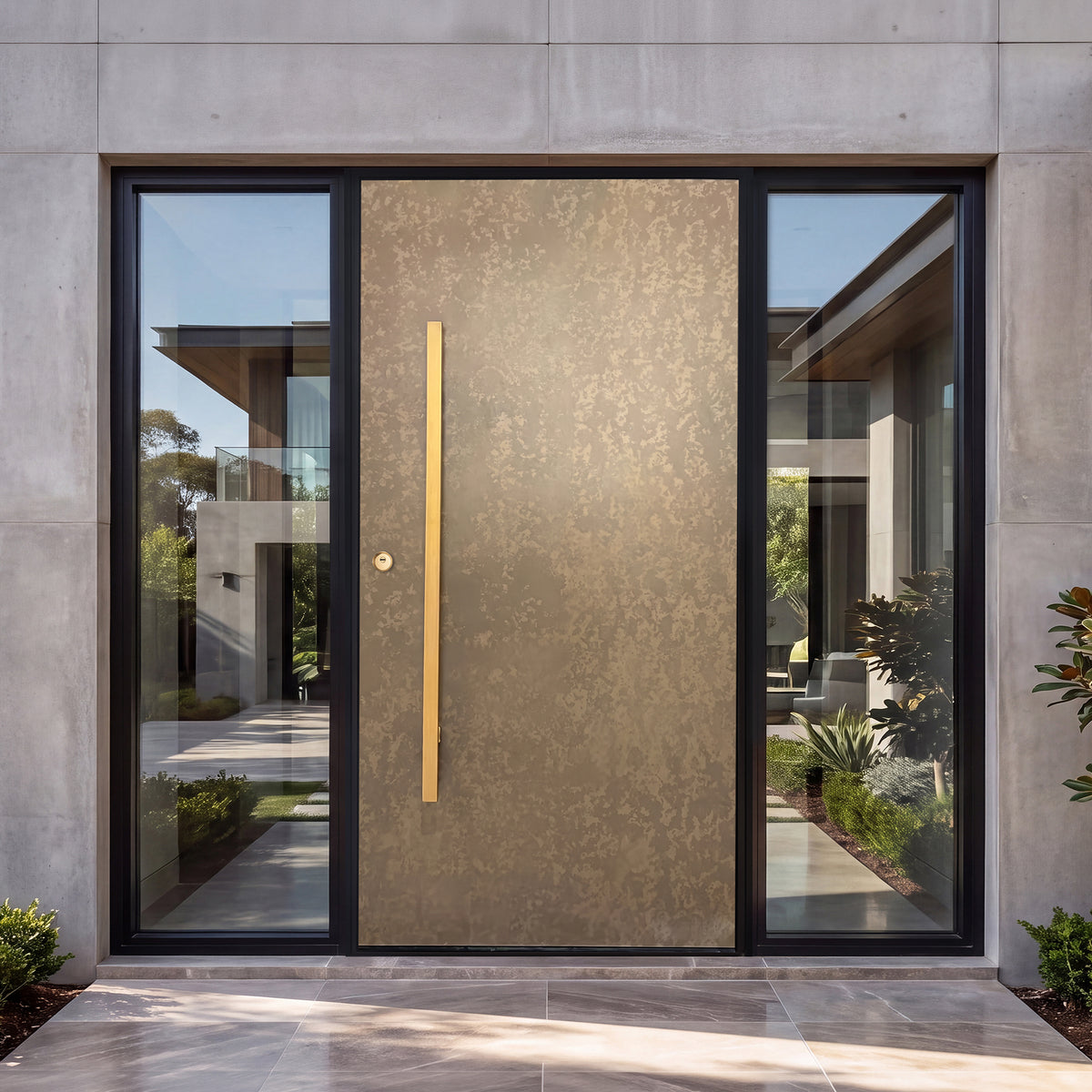 Rusted Patina Metal Doors – Casen Series Metal 32