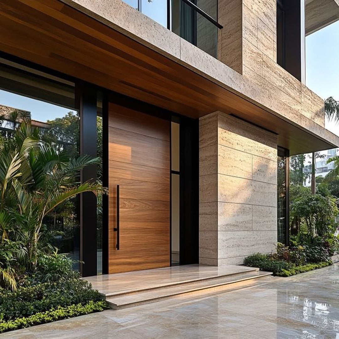 Luxury Wooden Look Metal Doors -- Casen Series Metal 22