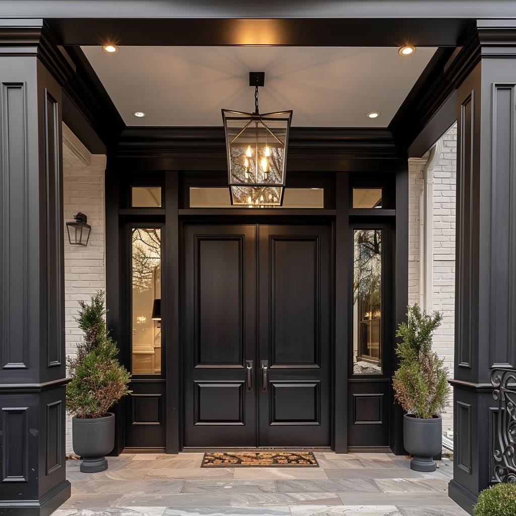 Luxury Exterior Doors -- Casen Series Wood 19