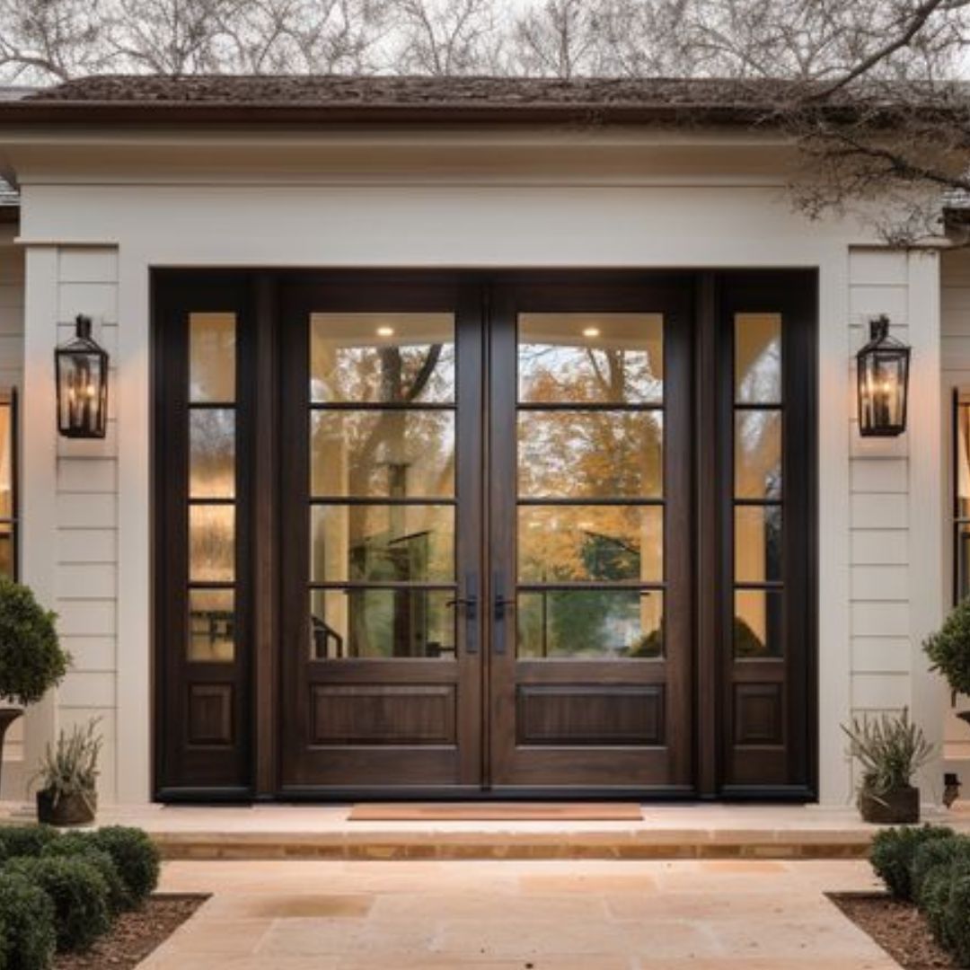 High End Glazed Exterior Doors - Casen Series Wood 10