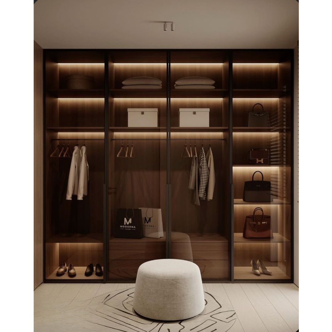 Luxury Glass Closet -- Casen Series 01