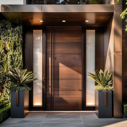 Luxury Exterior Doors -- Casen Series Wood 31