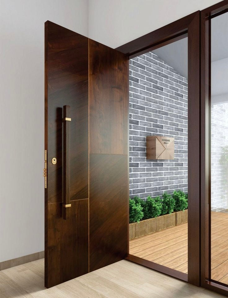Luxury Exterior Doors -- Casen Series Wood 35
