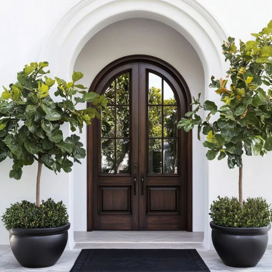 Modern Exterior Doors -- Casen Series Wood 02