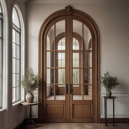Luxury Double Arched Doors -- Casen Series Internal 44