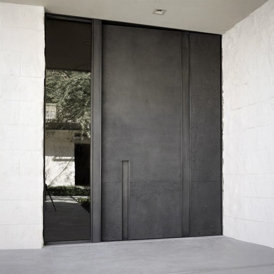 Luxury Stone Finish Metal Doors -- Casen Series Metal 30