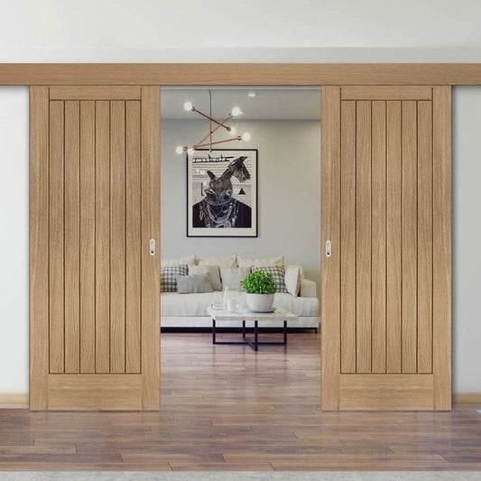 Double Barn Doors -- Sliding Doors