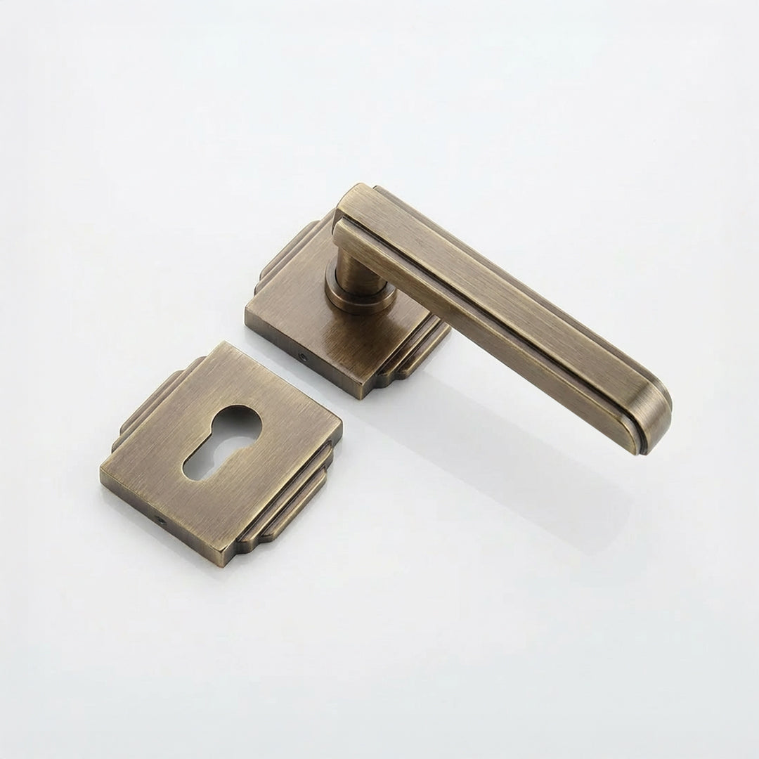 Luxury Bronze Internal Lock Set 04 - Casen Doors