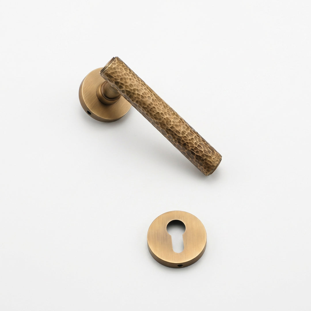 Luxury Hammer Pattern Internal Lock Set 08 - Casen Doors
