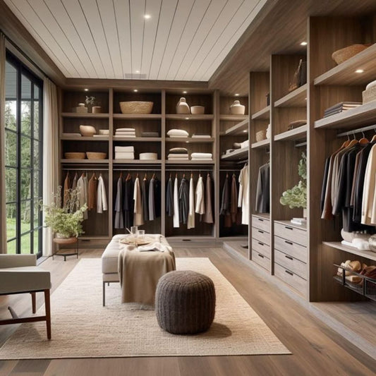 Luxury Walk In Closet -- Casen Series 18