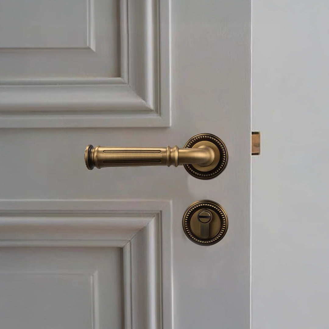 Luxury Antique Bronze Internal Door Lock Set 13 - Casen Doors