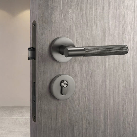 Luxury Gunmetal Grey Internal Door Lock 15 - Casen Doors
