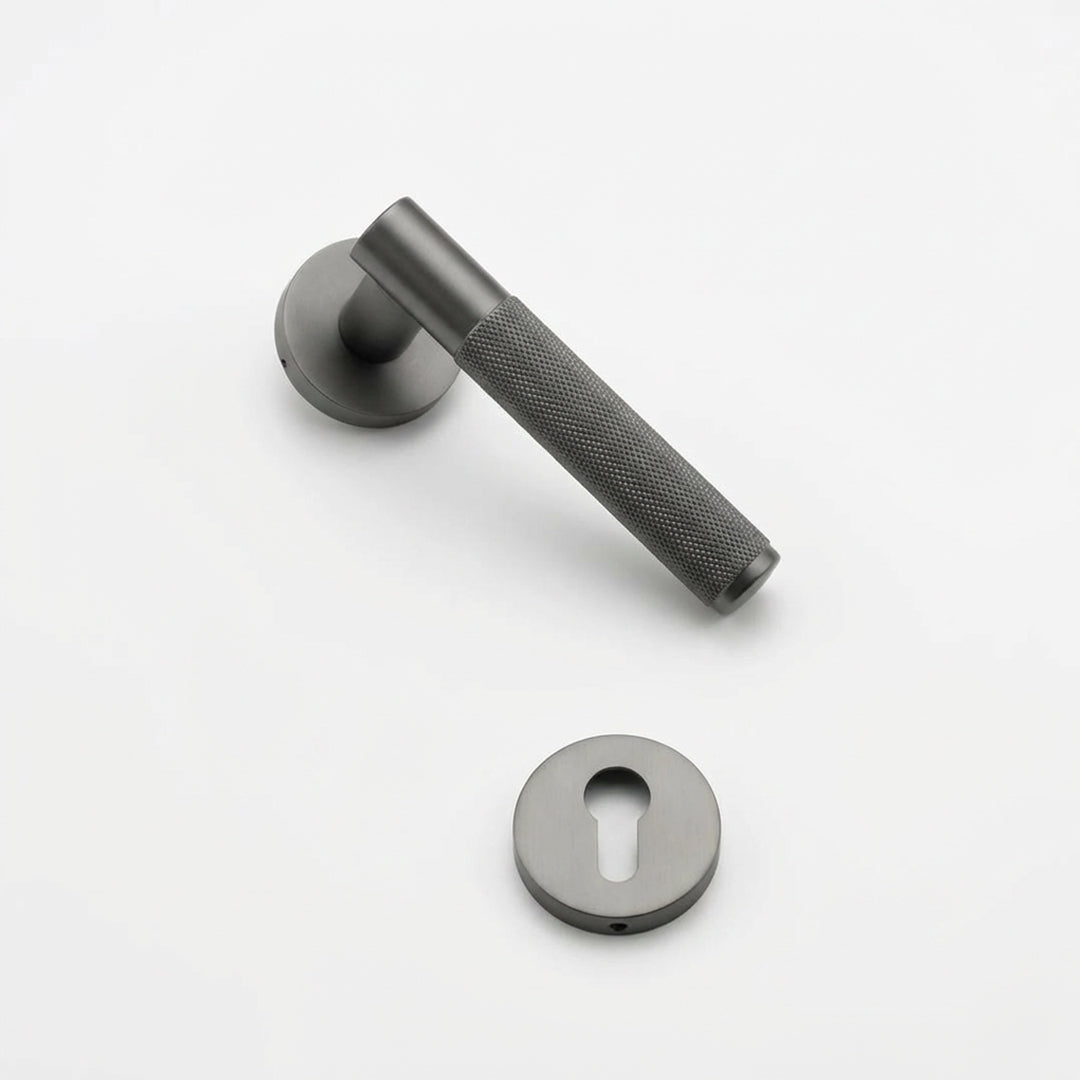 Luxury Gunmetal Grey Internal Door Lock 15 - Casen Doors