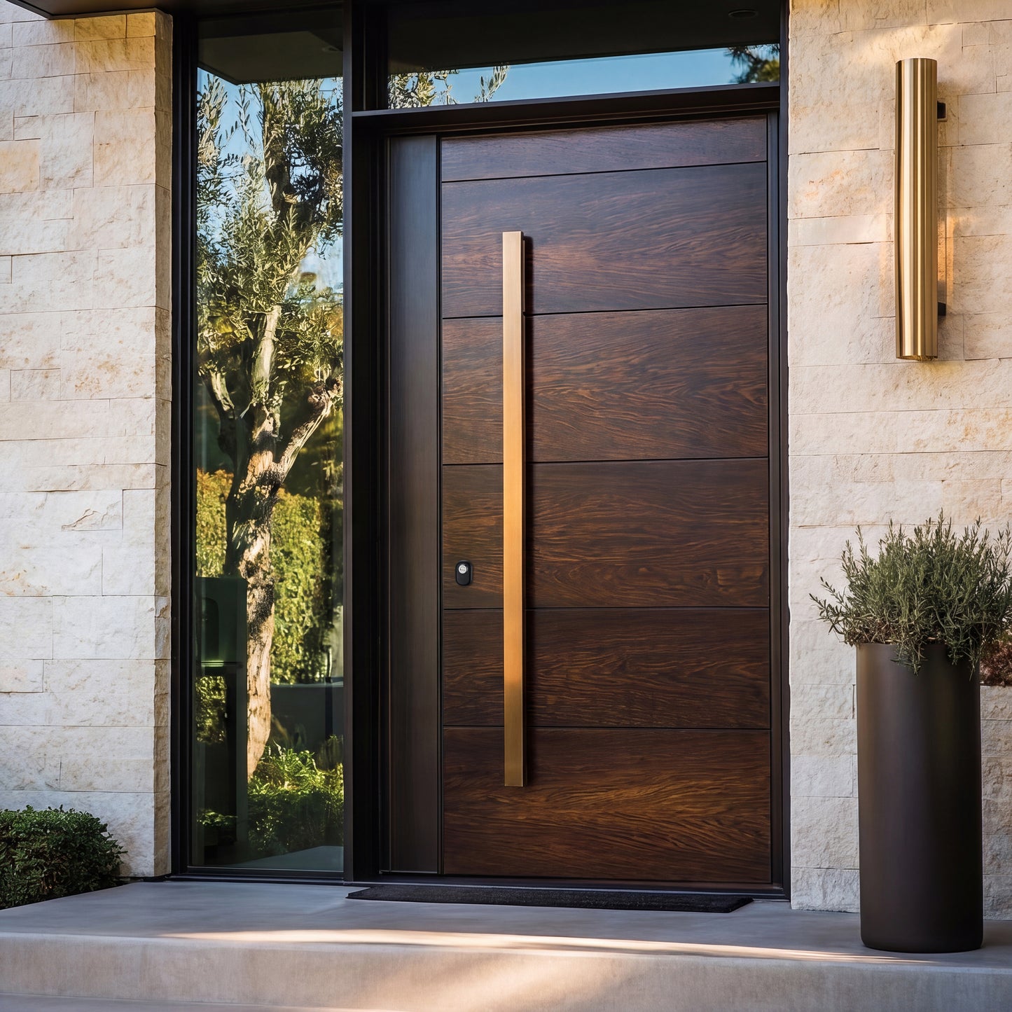 Wooden Look Metal Doors -- Casen Series Metal 23