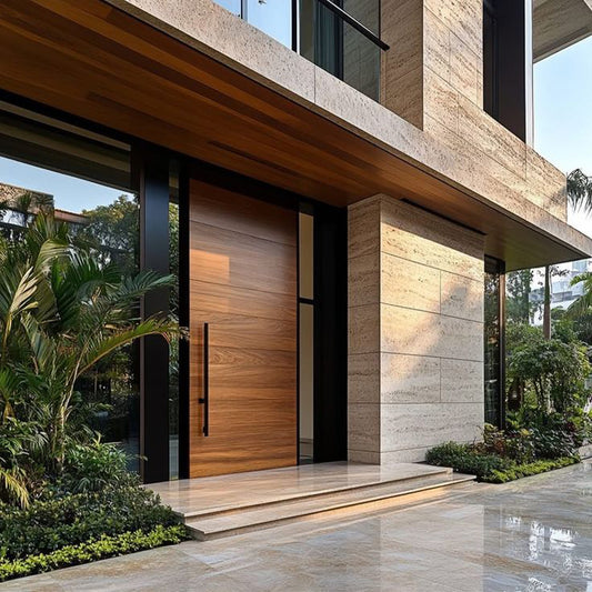 Luxury Wooden Look Metal Doors -- Casen Series Metal 22