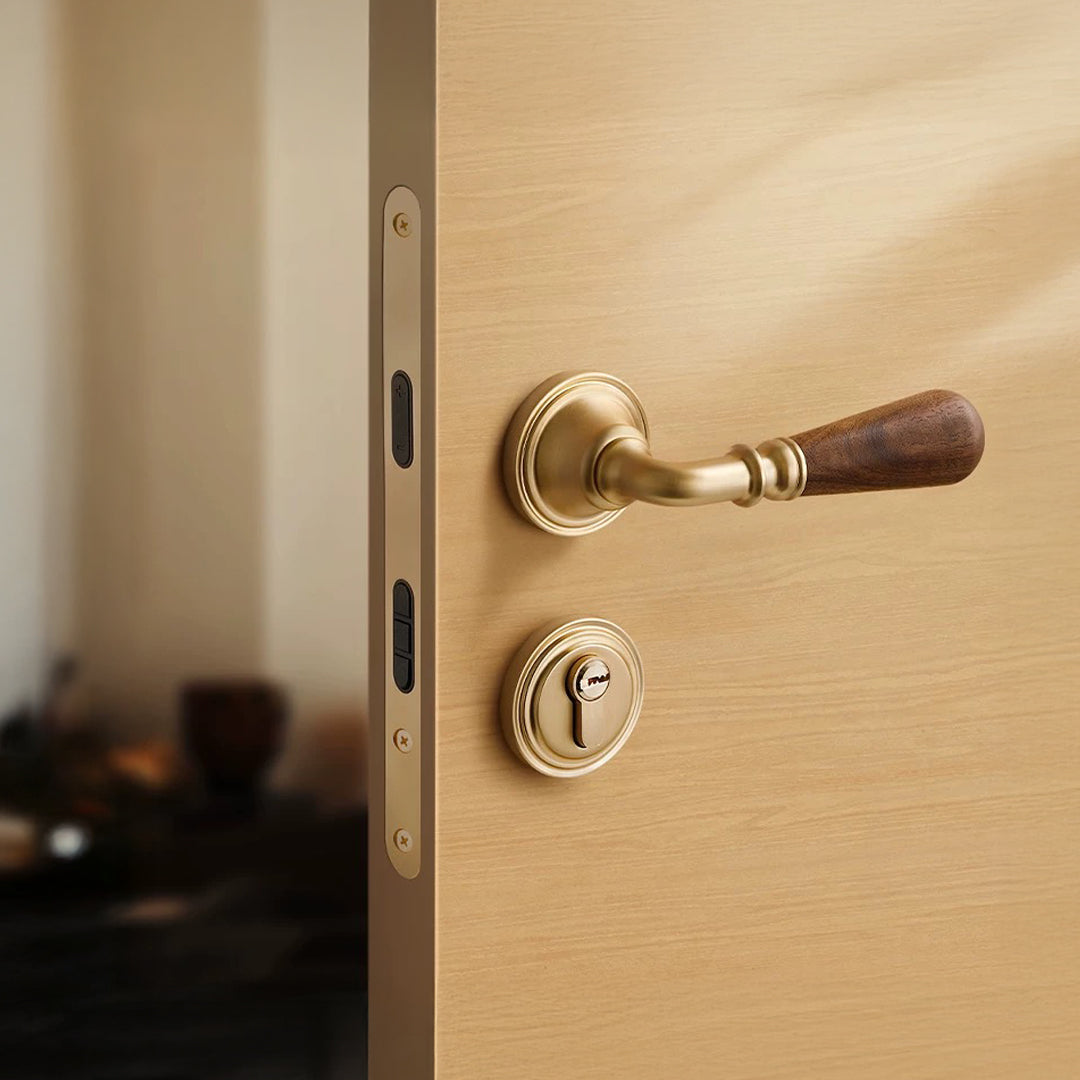 Luxury Walnut Internal Door Lock 29 - Casen Doors