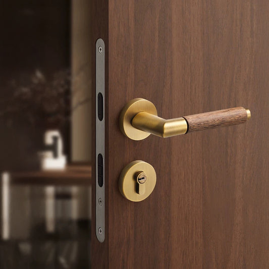 Luxury Walnut Internal Door Lock 27 - Casen Doors