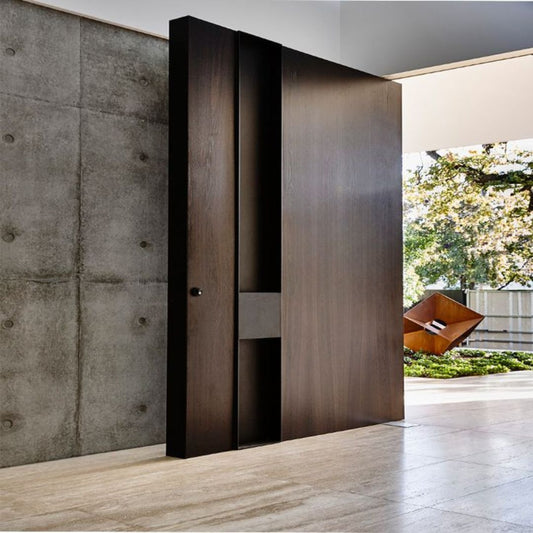 Luxury Wooden Look Metal Doors -- Casen Series Metal 29