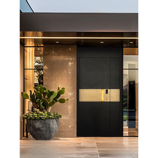 Luxury Concreate Finish Metal Doors -- Casen Series 30