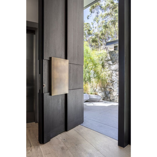 Luxury Concrete Black Metal Doors -- Casen Series 27